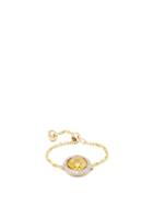 Matchesfashion.com Anissa Kermiche - November Diamond, Citrine & Gold Chain Ring - Womens - Yellow