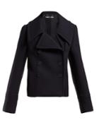 Stella Mccartney Double-breasted Wool Overcoat