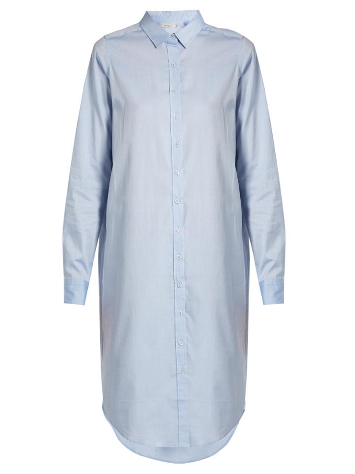 Mes Demoiselles Kemiso Long-sleeved Cotton Shirtdress