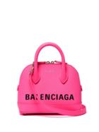 Matchesfashion.com Balenciaga - Ville Xxs Leather Cross Body Bag - Womens - Pink