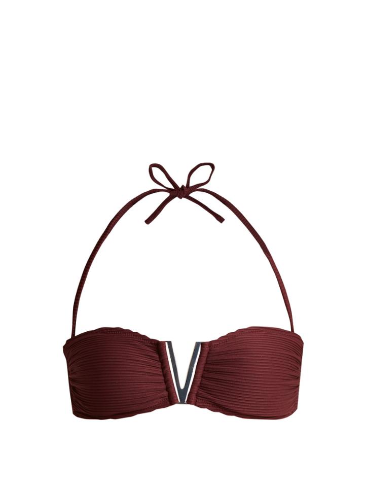 Heidi Klein Monaco V-bar Bandeau Bikini Top