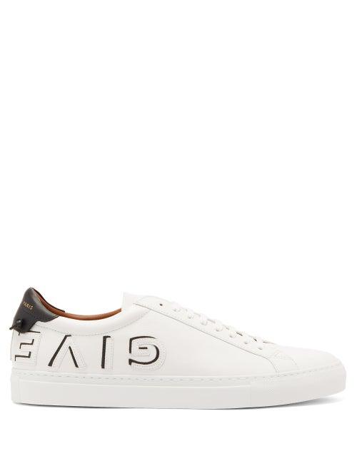 Matchesfashion.com Givenchy - Urban Street Low-top Leather Trainers - Mens - White Black