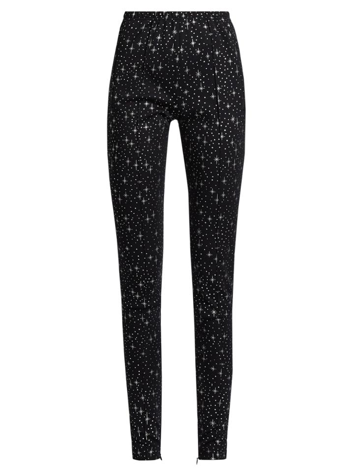 Balenciaga Star-print High-rise Leggings