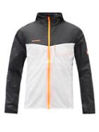 Mens Activewear Mammut Delta X - Convey Shell Hooded Jacket - Mens - Black White