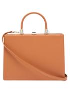 Matchesfashion.com Rodo - Le Marais Frame-top Leather Handbag - Womens - Tan