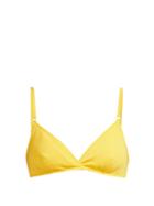 Matchesfashion.com Solid & Striped - The Brigitte Bikini Top - Womens - Yellow
