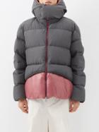 2 Moncler 1952 - Achill Hooded Quilted Down Coat - Mens - Dark Green