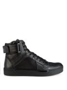 Gucci High-top Leather Trainers