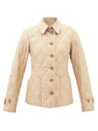 Burberry - Fernleigh Quilted Jacket - Womens - Beige