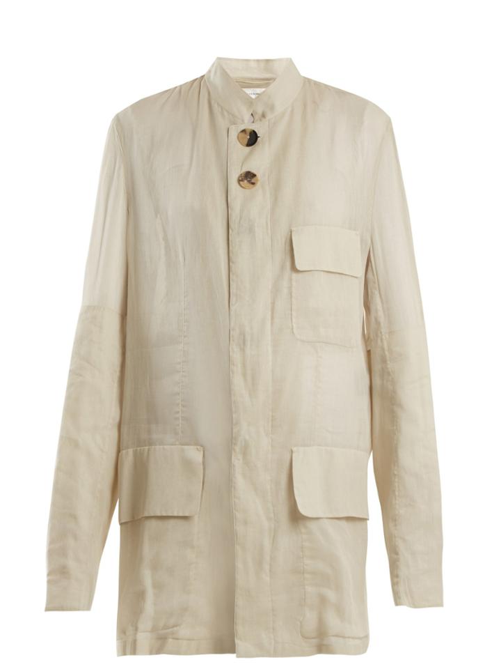 Wales Bonner Panelled Cotton-voile Jacket