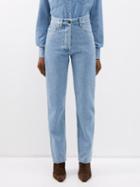 Giuliva Heritage - The Dan Straight-leg Jeans - Womens - Light Blue