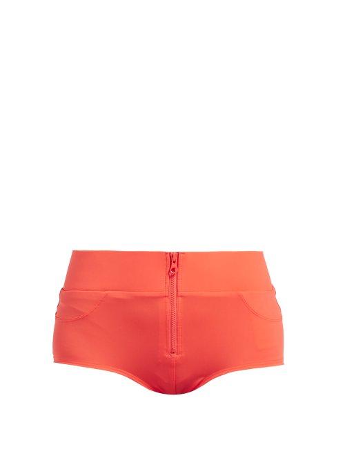 Matchesfashion.com Adidas By Stella Mccartney - Triathlon Shorts - Womens - Orange