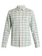 A.p.c. Trevor Checked Cotton-blend Shirt