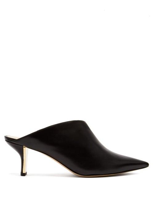 Matchesfashion.com Nicholas Kirkwood - Leelo Leather Mules - Womens - Black