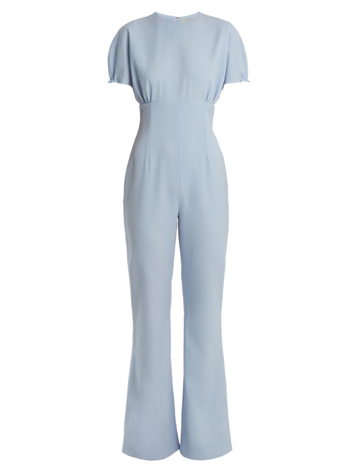 Emilia Wickstead Cleopatra Crepe Jumpsuit