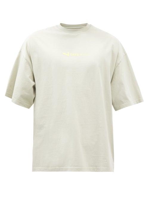 7 Days Active - Joss Organic-cotton Jersey T-shirt - Mens - Beige