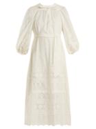 Zimmermann Kali Broderie-anglaise Cotton Dress