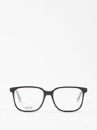 Dior - Indior D-frame Acetate Glasses - Mens - Black