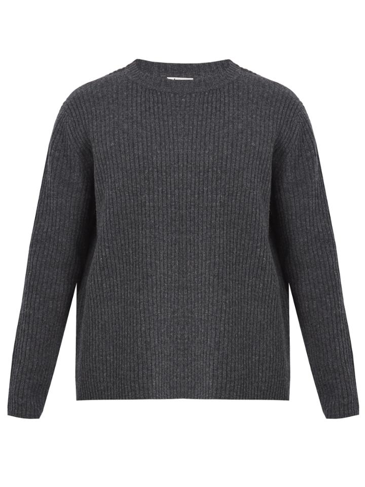 Acne Studios Nicholas Oversized Ribbed-knit Wool Sweater