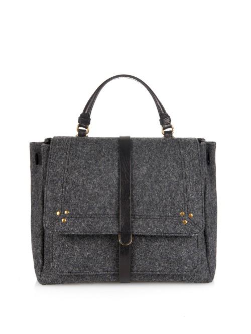 Jérôme Dreyfuss Edouard Flannel Cross-body Bag