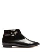 Isabel Marant Rilows Point-toe Leather Ankle Boots