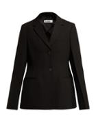 Matchesfashion.com Jil Sander - Gerini Single Breasted Jacket - Womens - Black