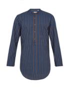 Oliver Spencer Panarea Striped Cotton Shirt