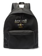 Matchesfashion.com Vetements - Antwerp Logo-print Canvas Backpack - Mens - Black