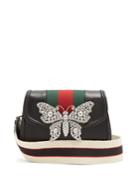 Guccitotem Small Grained-leather Cross-body Bag