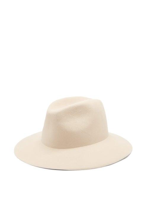 Matchesfashion.com Reinhard Plank Hats - Beghe Felt Hat - Womens - Cream