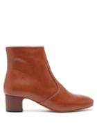 Matchesfashion.com A.p.c. - Joey Leather Ankle Boots - Womens - Tan