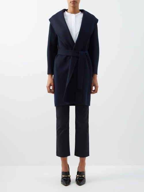 S Max Mara - Messi Coat - Womens - Dark Navy