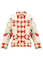 Matchesfashion.com Bode - Patchwork Cotton Jacket - Womens - White Multi