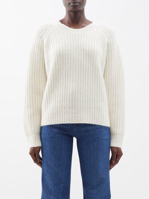Nili Lotan - Duffy Oversized Cashmere-blend Sweater - Womens - Ivory
