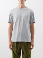 Officine Gnrale - Lipp Patch-pocket Jersey T-shirt - Mens - Grey