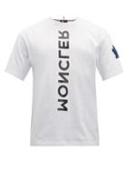 Matchesfashion.com Moncler Grenoble - Logo Print Cotton T Shirt - Mens - White