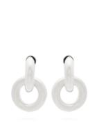 Spinelli Kilcollin Janus White-gold Double-hoop Earrings