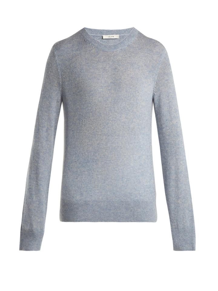 The Row Minco Cashmere And Silk-blend Sweater