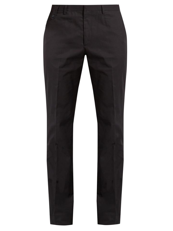 Stella Mccartney Slim-fit Cotton-gabardine Chino Trousers