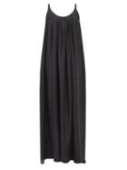 Loup Charmant - Nova Silk Maxi Dress - Womens - Black