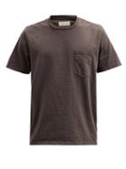 Matchesfashion.com Les Tien - Classic Pocket Heavyweight Cotton-jersey T-shirt - Mens - Black