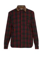 Matchesfashion.com Marni - Checked Wool Flannel Shirt - Mens - Black Brown