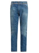 Valentino Rockstud Untitled #6 Slim-leg Jeans