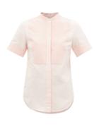 Ladies Rtw Stella Mccartney - Siena Basketweave-bib Shirt - Womens - Pink