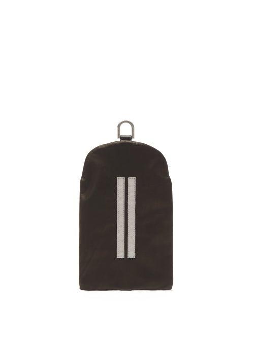 Matchesfashion.com Rick Owens - Bladder Small Leather Pouch - Mens - Black
