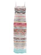 Ladies Beachwear Missoni Mare - Side-slit Zigzag-jacquard Knit Midi Dress - Womens - Multi