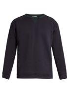 Acne Studios Field Bi-colour Cotton-jersey Sweatshirt