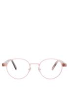Matchesfashion.com Retrosuperfuture - Numero 36 Round Frame Glasses - Womens - Pink