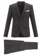 Matchesfashion.com Neil Barrett - Travel Slim-fit Gabardine Two-piece Suit - Mens - Black