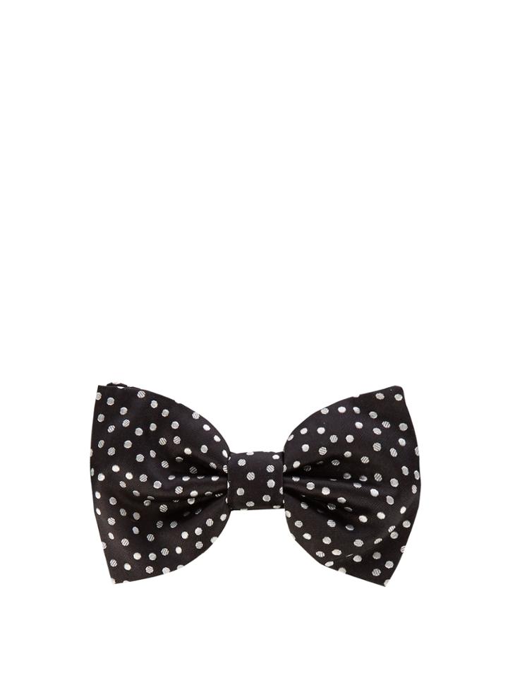 Dolce & Gabbana Polka-dot Silk Bow Tie
